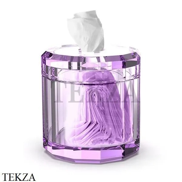 Decor Walther Kristall KB Диспенсер для салфеток хрусталь 0931580, фиолетовый