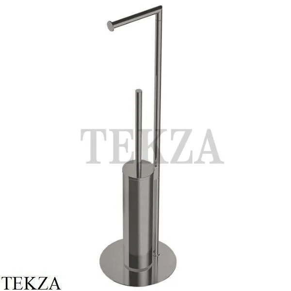 Colombo Mini Стойка напольная WC с держателем, ершик B4018.HPS1, нержавеющая сталь шлиф