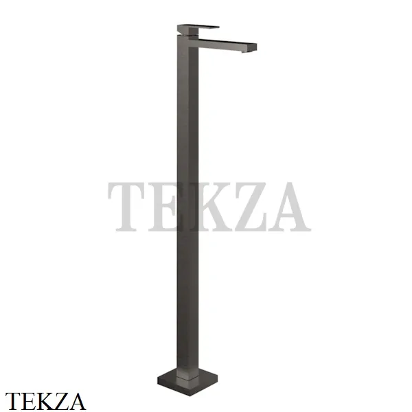 Gessi Rettangolo Смеситель для раковины напольный, внешняя часть 20092-707, Black Metal Brushed