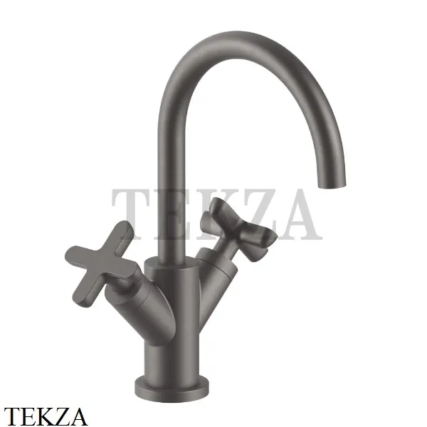 Fantini Icona Classic Смеситель для раковины, без гарнитура 53P5R056WF, Matt Gun Metal PVD