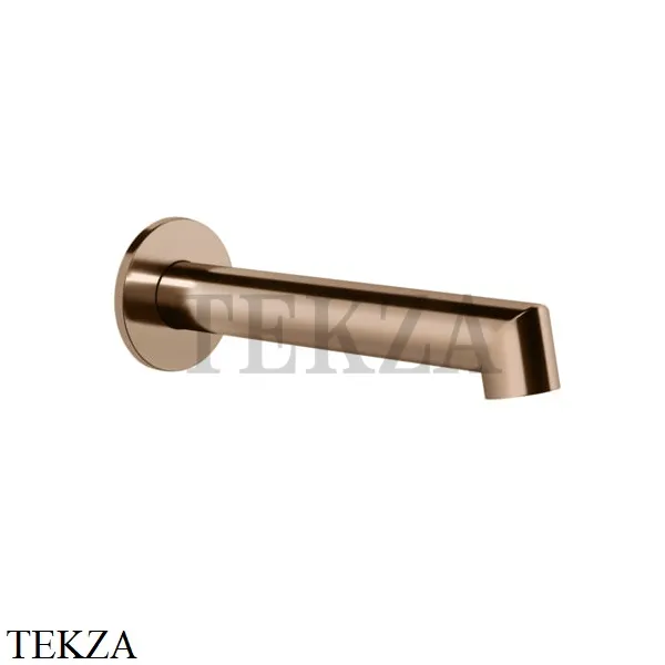 Gessi ANELLO Излив для ванны настенный монтаж 63603-030, Copper PVD