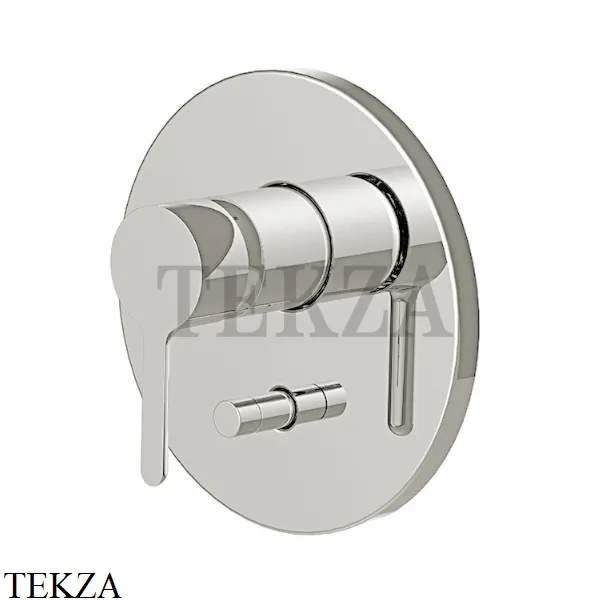 FIMA Carlo Frattini SNAP Смеситель для душа 2 потока, внешняя часть F3119X2SN, Brushed nickel