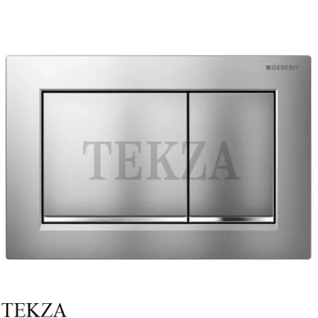 Geberit Sigma30 Клавиша смыва, пластик 115.883.KN.1, хром матовый/хром глянец