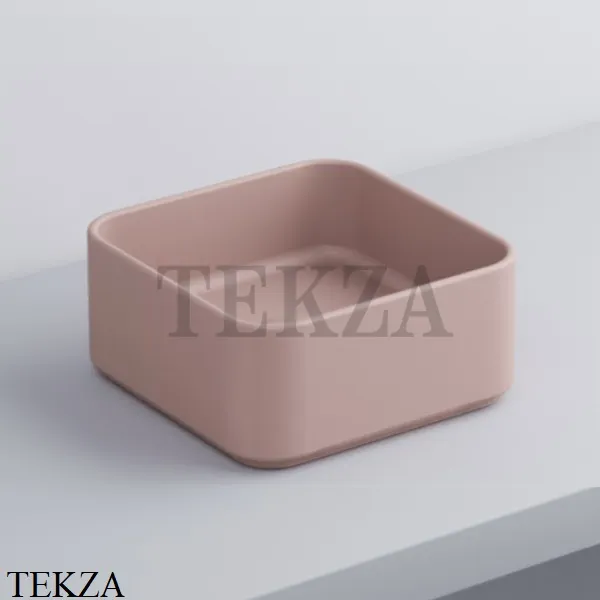 Cielo SHUI Comfort Раковина накладная, без перелива MILAQ CP, Cipria