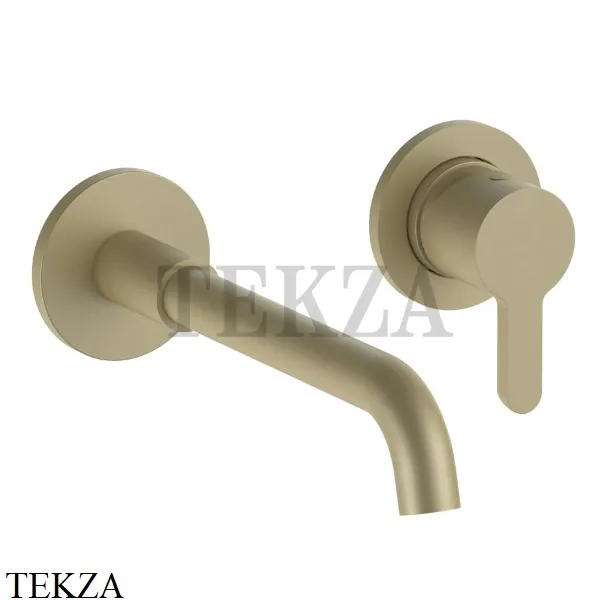 Fantini Icona Classic Смеситель для раковины, внешняя часть 53P6R411B, Matt British Gold PVD