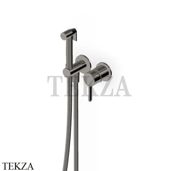Zucchetti Isy22 Гигиенический душ с отдельным смесителем ZIS417.C50, metal black