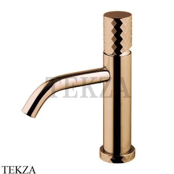FIMA Carlo Frattini Spillo TECH X Смеситель для раковины, с донным клапаном F3031TXSXZL, Amber Bronza