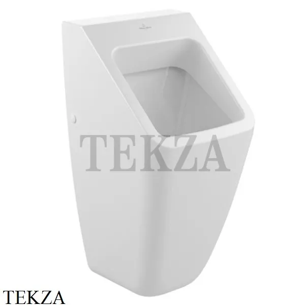 Villeroy & Boch ARCHITECTURA Писсуар, скрытый подвод воды, с меткой 55870501, белый глянец