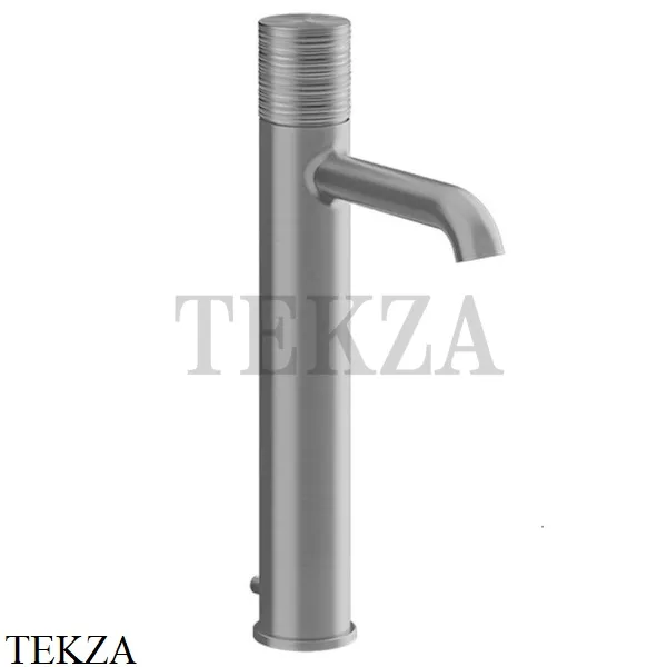 Gessi Habito TRAME Смеситель для раковины высокий, с донным клапаном 70303-149, Finox Brushed Nickel