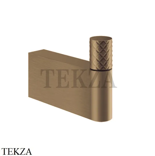 Gessi Habito INTRECCIO Крючок одинарный для полотенца 70123-726, Warm Bronze Br
