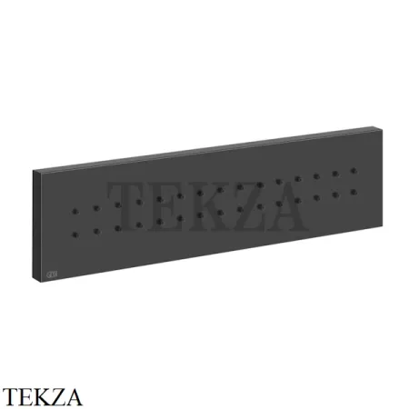 Gessi Rettangolo shower Боковая форсунка длинная 32975-706, Black Metal