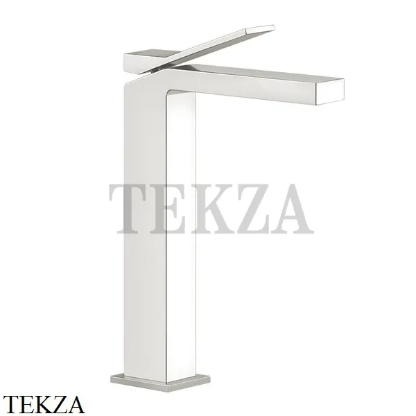 Gessi RETTANGOLO K Смеситель для раковины, без донного клапана 53006-149, Finox Brushed Nickel