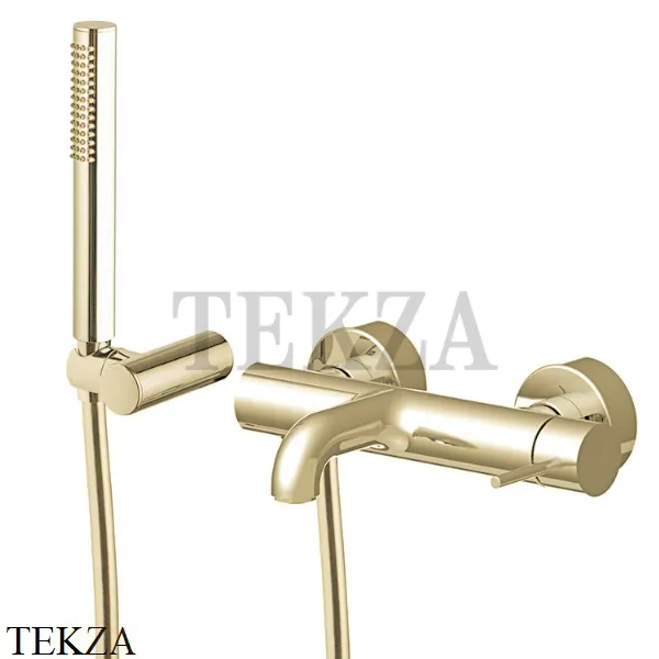 FIMA Carlo Frattini Spillo UP Смеситель для ванны, Select, с гарнитуром F3034NHS, Brushed Champagne