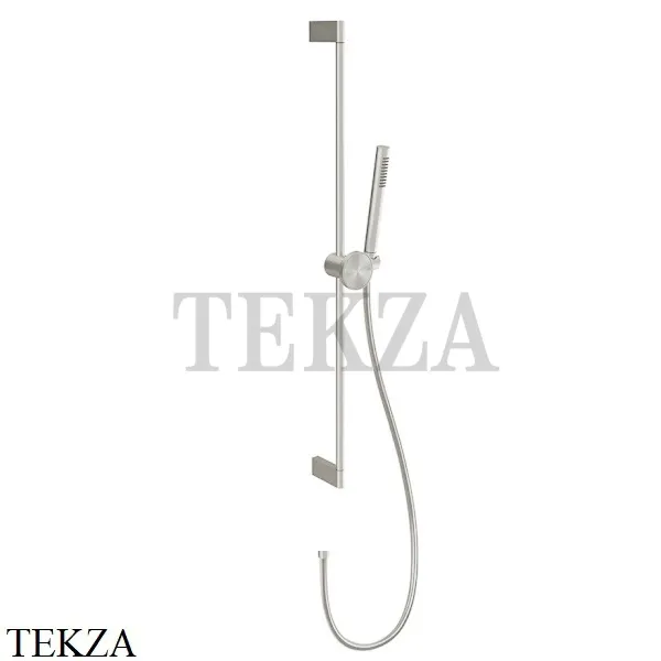 Gessi Origini NEUTRAL Штанга с лейкой, шланг 1,50 м 66145-720, Nickel PVD
