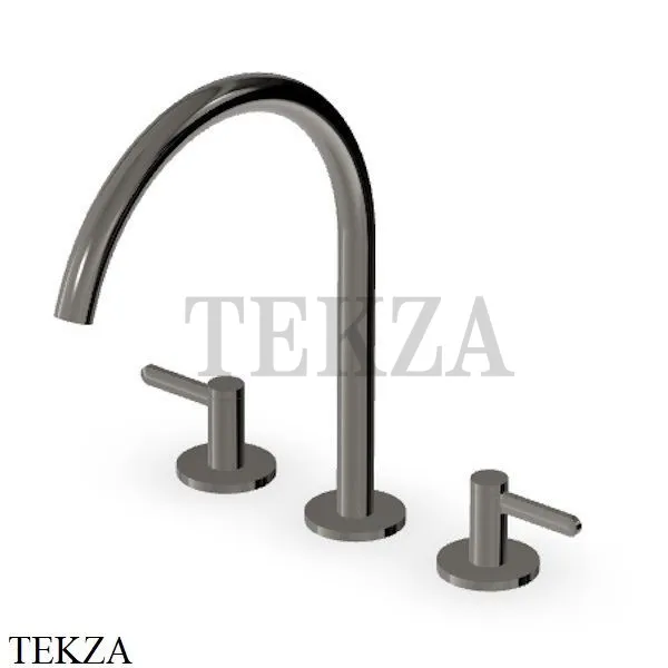 Zucchetti Isy22 Смеситель для раковины высокий, без гарнитура ZIS3341.C50, metal black
