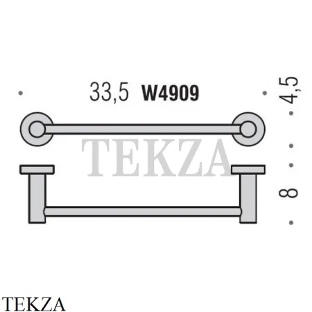 Colombo Plus Полотенцедержатель W4909.BM, белый матовый