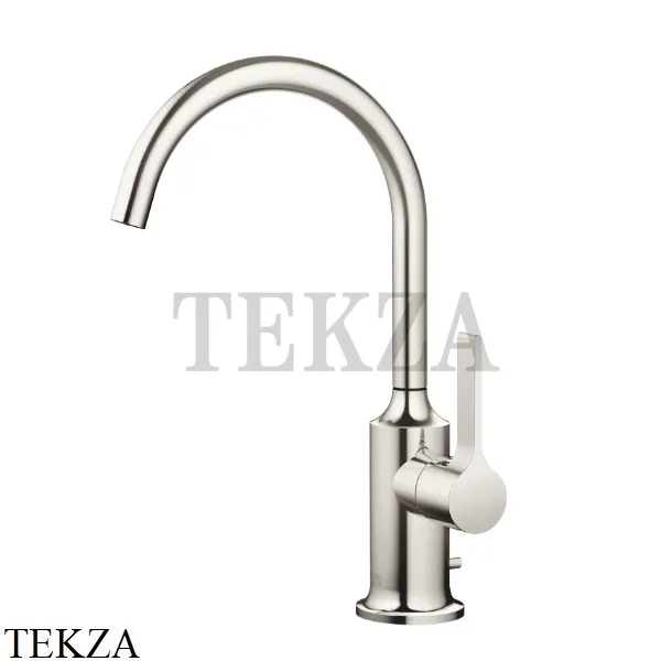 Dornbracht VAIA Смеситель для раковины, с донным клапаном 33500809-08, платина глянец