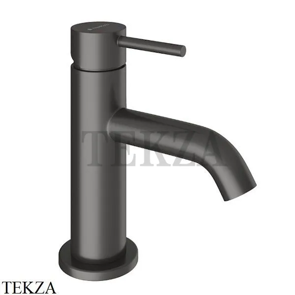 Aqueduto CANO Смеситель для раковины S, без донного клапана CAN0145, Оружейная сталь