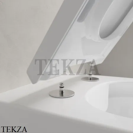 Villeroy & Boch Memento 2.0 Унитаз подвесной, без ободка 4633R001, сиденье микролифт, белый глянец