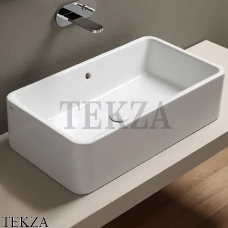 Cielo SHUI Раковина накладная 75, с переливом SHLAA7520 BR, Brina