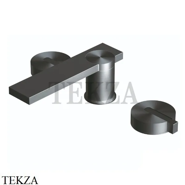 Ritmonio Dot316 Смеситель для раковины, без донного клапана PR50AE201 IBX, Black Stainless Steel
