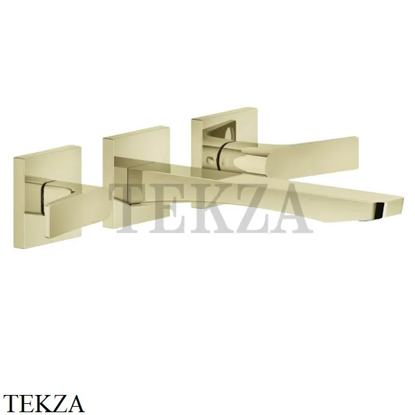 Gessi RILIEVO Смеситель для раковины на 3 отверстия, внешняя часть 59090-710, Brass PVD