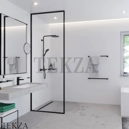 Hansgrohe AddStoris Держатель для банного полотенца 41747670, черный матовый