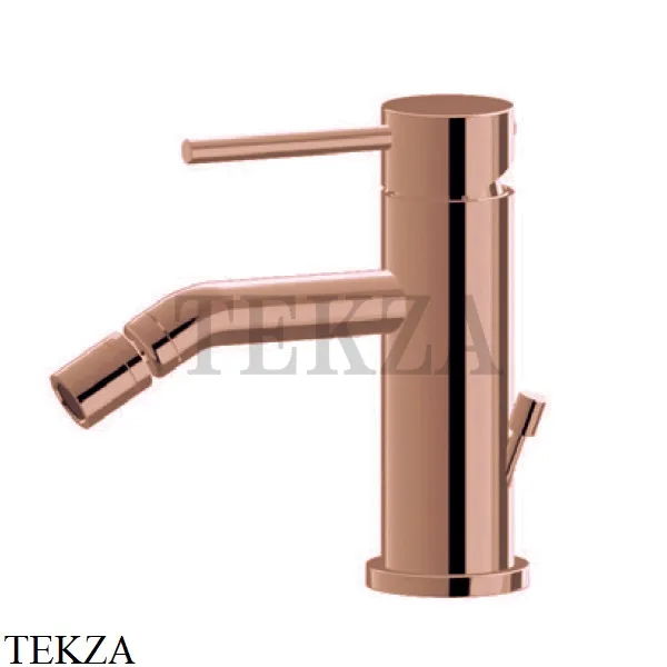 Newform XT Смеситель для биде, с донным клапаном 4223.58.061, PVD Copper bronze
