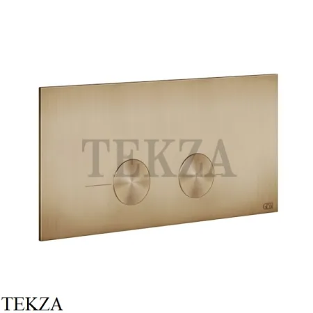 Gessi Клавиша смыва для инсталляции Viega PREVISTA 54621-726, Warm Bronze Br.