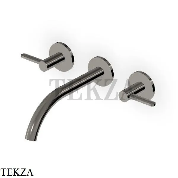 Zucchetti Isy22 Смеситель для раковины 208, внешняя часть ZIS3641.C50, metal black
