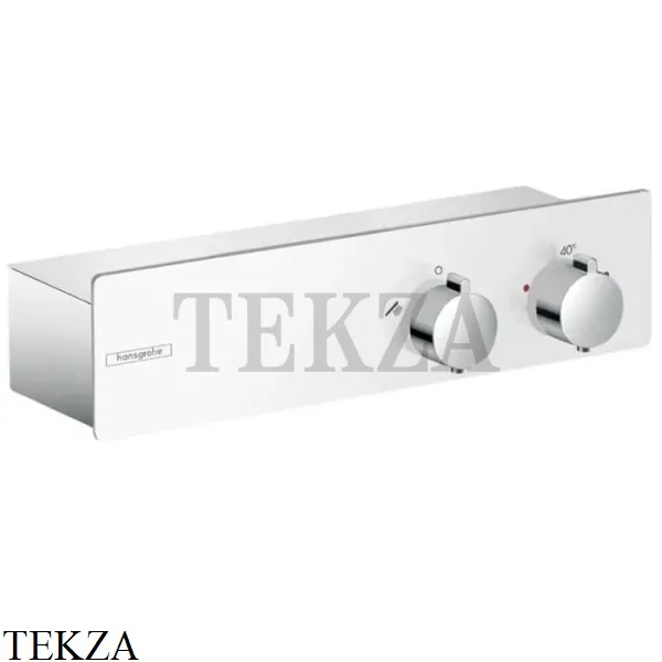 Hansgrohe ShowerTablet Термостат для душа, 1 поток, белый/хром глянец, внешняя часть 13102400 (снят с производства)