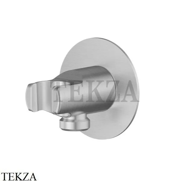 Newform Вывод для шланга с держателем для ручного душа 69698X.50.050, Stainless steel
