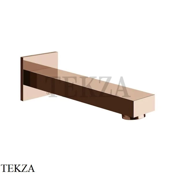 Gessi Inverso RIGATO Излив для ванны на стену 73103-030, Copper глянец