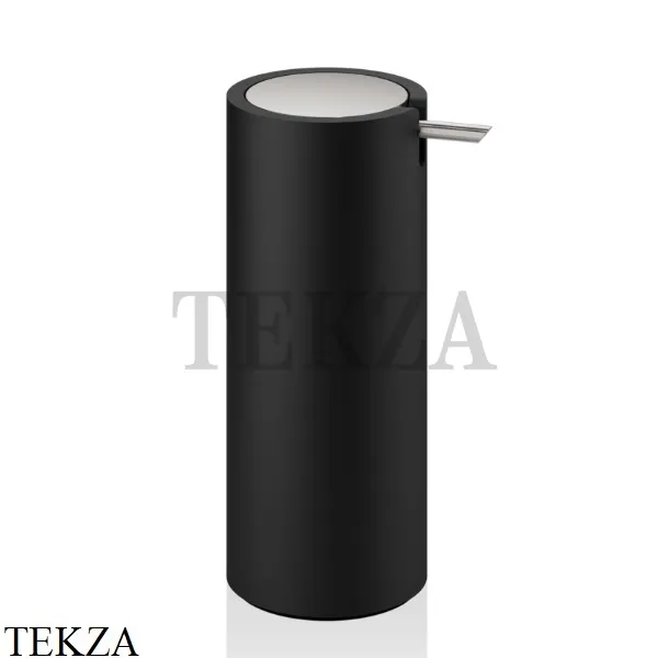 Decor Walther Stone Black SSP Настольный дозатор для жидкого мыла или лосьона 0972365, черный-stainless steel