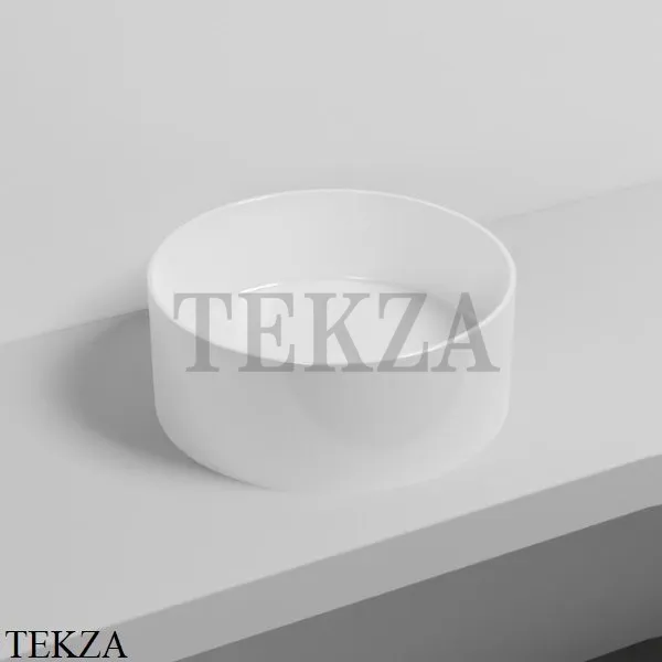 Cielo Theo Round Раковина накладная круглая, без перелива THLAT Bia, белый глянец