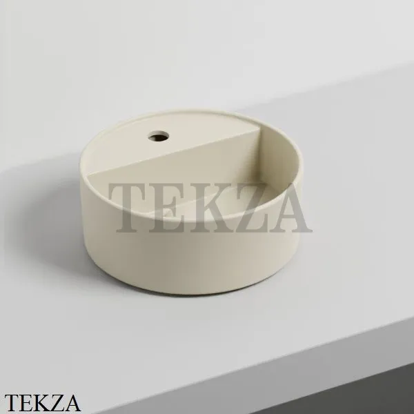 Cielo Theo Mini Round Раковина накладная с 1 отв. и без отв., без перелива LPLATFG LN, Lino