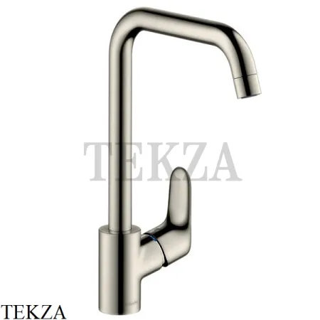 Hansgrohe Focus Смеситель для кухни однорычажный поворотный 31820670, черный матовый