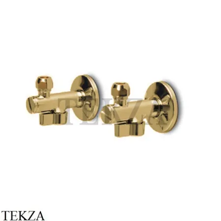 Newform Шаровой кран с фильтром 1/2 дюйма (пара), 125.35.099, Silky Gold