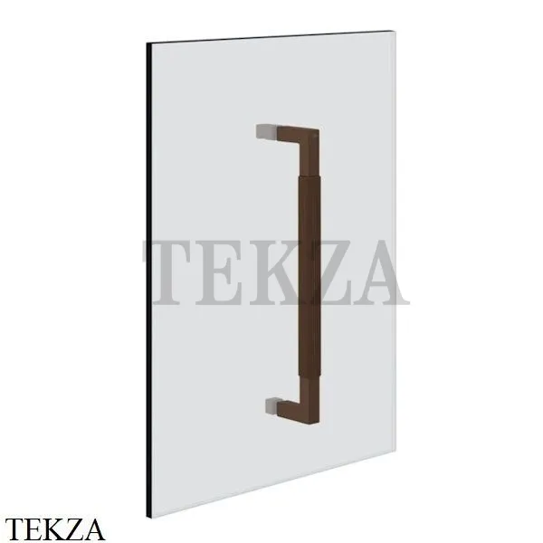 Gessi Shower G Rigato Ручка-держатель на стекло 30 см 67523-845, Dark Bronze