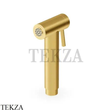 Zucchetti Гигиенический лейка WC/BIDET с кнопкой гидрощетки Z94251.XP41, brushed gold PVD