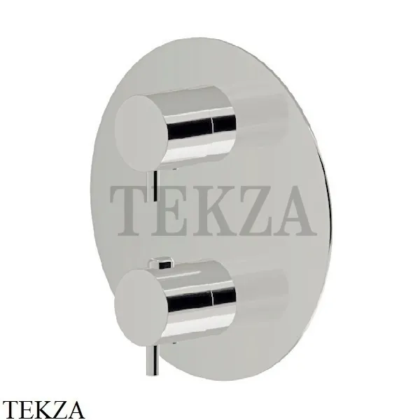 Newform XT Термостат для душа 2,3,4,5 потока, внешняя часть, 67608E.M0.070, Titanium satin