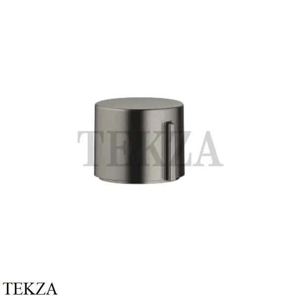 Dornbracht Эксцентриковое сливное устройство с поворотной кнопкой 10712970-99, Dark Platinum matt