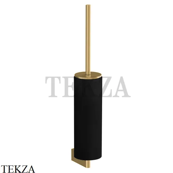 Gessi Origini Туалетный ершик настенный, черный 66420-727, Brushed Brass
