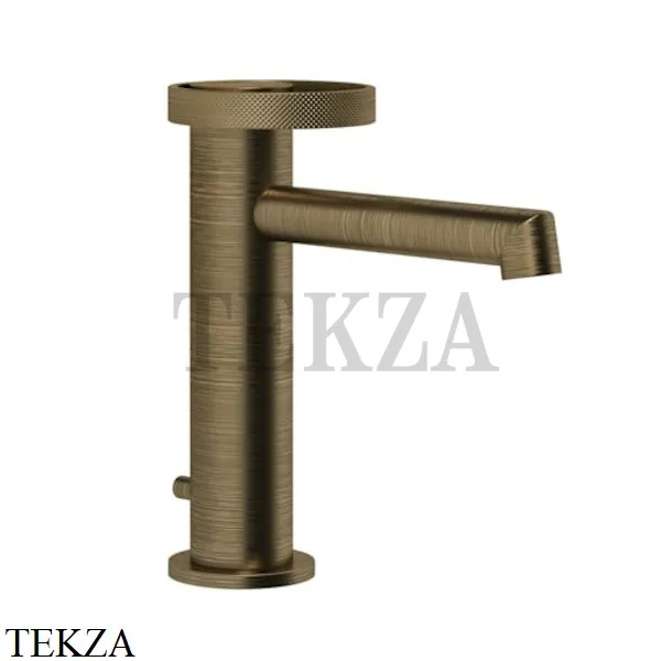 Gessi ANELLO Смеситель для раковины, с донным клапаном 63301-713, Antique Brass