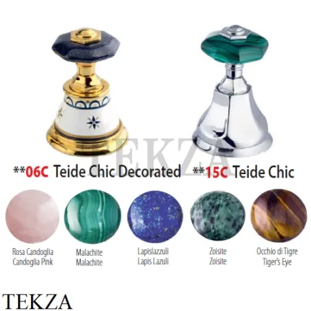 Nicolazzi TEIDE CHIC Вентиль запорный 1912CR15C, хром глянец