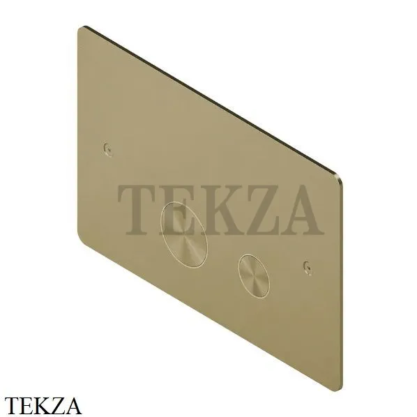 QuadroDesign Клавиша смыва для инсталляции Geberit PC001/1 OC, Light Gold
