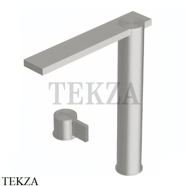Ritmonio Dot316 Смеситель для раковины, без донного клапана PR50AD201 INOX, Brushed steel