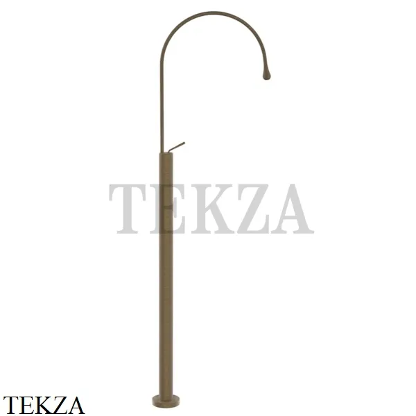 Gessi Goccia Смеситель для раковины напольный, внешняя часть 33630-713, Antique Brass