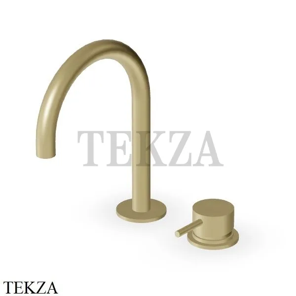 Zucchetti Helm Смеситель для раковины, без гарнитура ZHE576.XP31, brushed british gold PVD