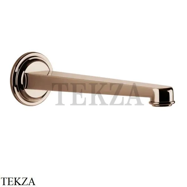 Gessi VENTI20 Излив настенный для раковины 21,5 см 65102-030, Copper PVD